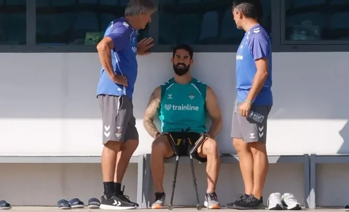 Isco entra en el último mes de su fase de recuperación y mira al derbi
