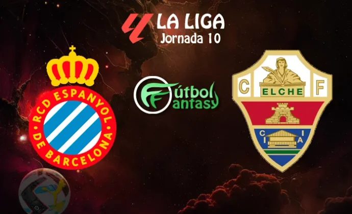 Alineaciones probables y previa fantasy del Espanyol - Elche