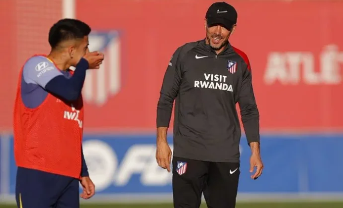 El Atlético vuelve al trabajo con los titulares al margen y Cardoso cerca de volver