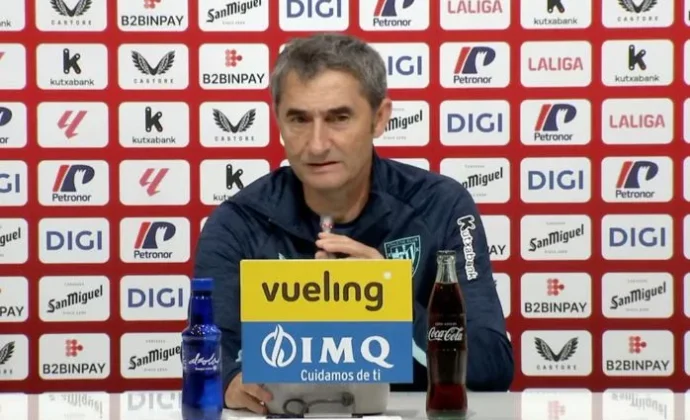 Valverde habla de Nico Williams, Guruzeta, Berenguer, Serrano, Navarro, Vesga, Galarreta, Areso, Egiluz, Prados y Álvarez