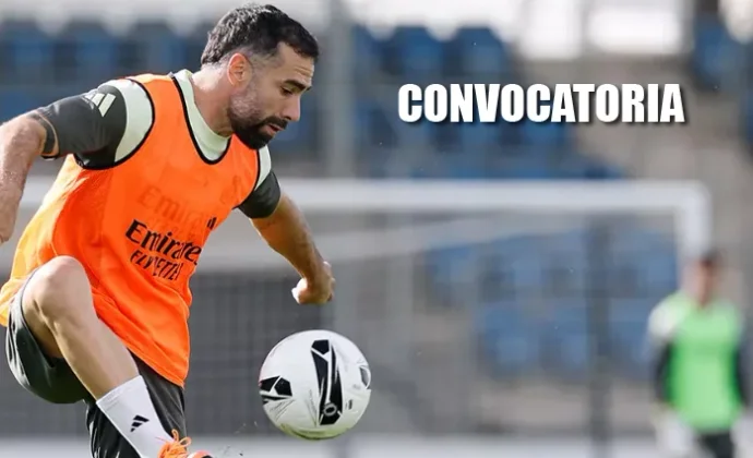 Alexander-Arnold y Carvajal vuelven a una convocatoria