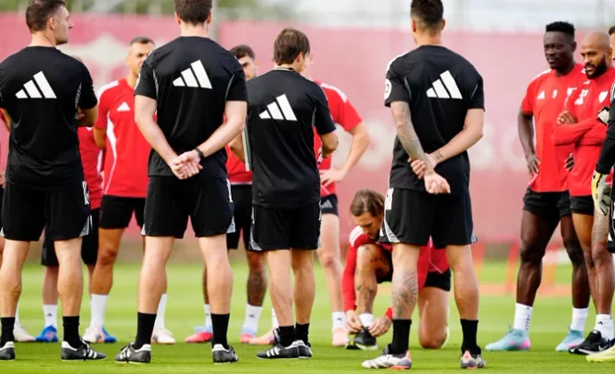 El Sevilla prepara el partido contra el Toledo con cuatro jugadores al margen