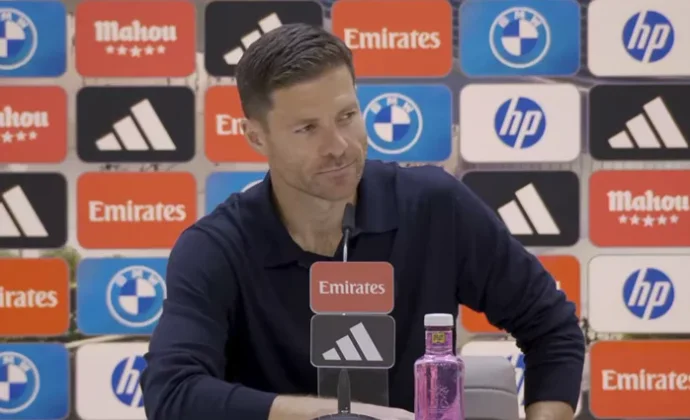 Xabi Alonso celebra el triunfo y habla de Vinicius, Camavinga, Bellingham y Yamal
