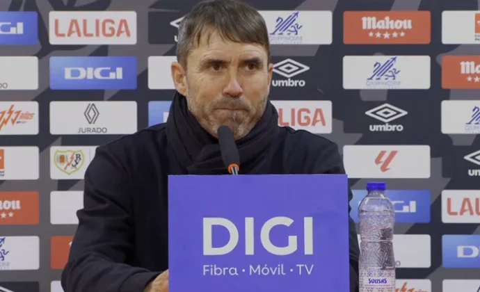 Coudet analiza la derrota y habla de la lesión de Pacheco y la elección de Blanco y Denis Suárez juntos