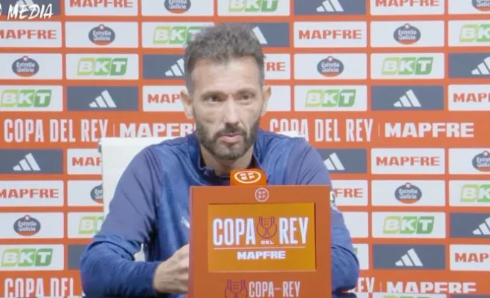 Corberán habla del golpe de Hugo Duro, el debut de Dimitrievski y la actuación de Danjuma