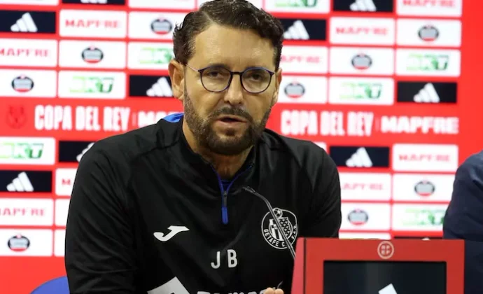 Bordalás celebra el pase de ronda y habla de Mayoral, Juanmi y Joselu