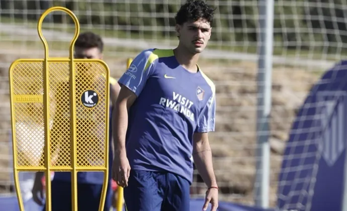 Cardoso completa la sesión del miércoles. Musso y Barrios son las únicas bajas