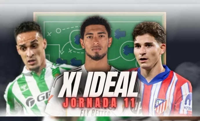 XI Ideal jornada 11. Los mejores jugadores para la jornada, por Huugo_21