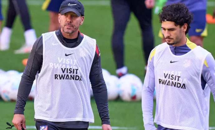 Simeone decide mezclar titulares y suplentes en el ensayo del jueves