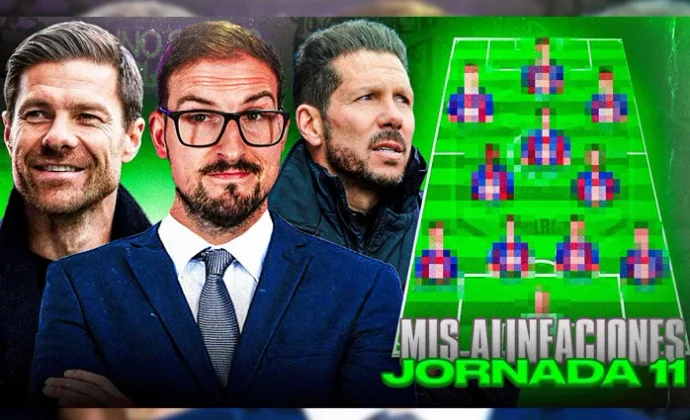 Las alineaciones probables de Carrasco y pronósticos para la J11 en Predicted11.com