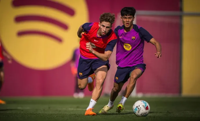 Christensen y Joan García siguen al margen y no llegan a tiempo al partido