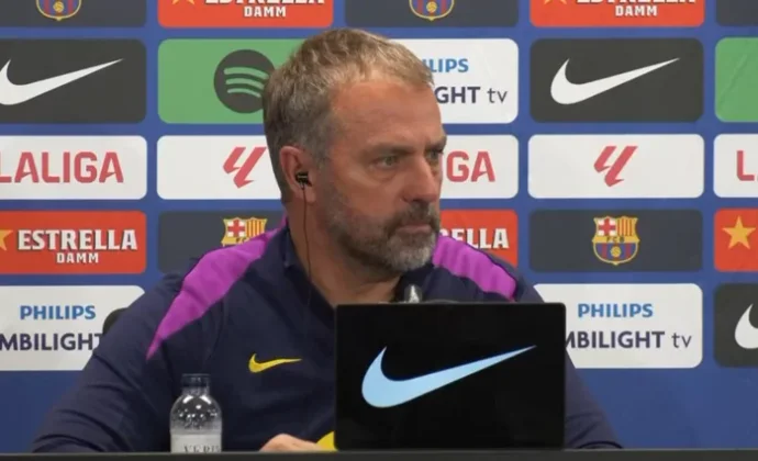 Flick, sobre Yamal, Pedri, Joan García, Lewandowski, Olmo, Cubarsí y el estado físico de la plantilla