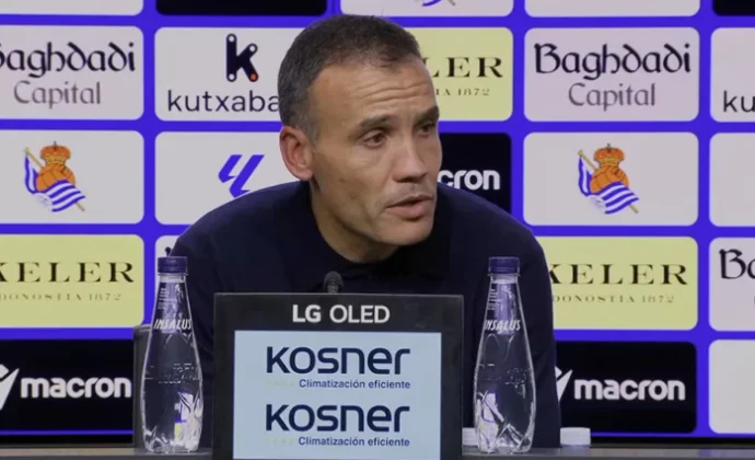 Sergio Francisco celebra el triunfo y habla de Guedes, Barrenetxea, Oyarzabal, Aramburu, Zakharyan, Kubo, Jon Martín y Gorrotxategi