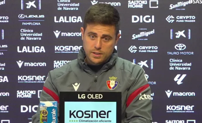 Lisci explica cómo llega el equipo y habla de Iker Benito, Arguibide, Oroz, Budimir, Moncayola, Víctor Muñoz y el Real Oviedo