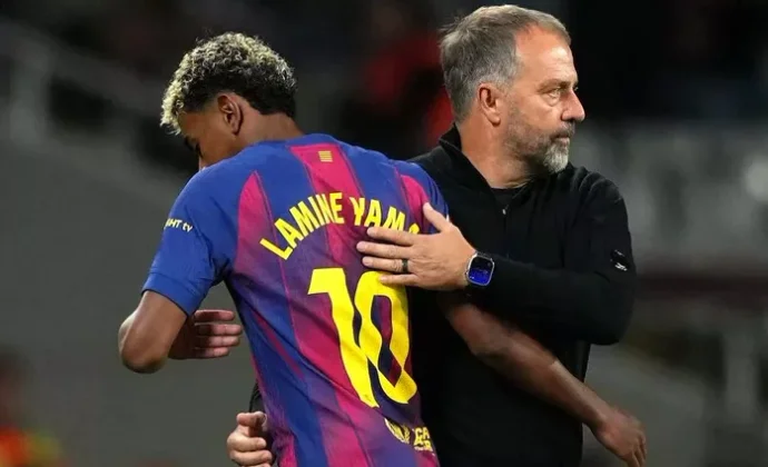 Los médicos aconsejan a Flick dosificar más a Lamine Yamal para evitar una recaída