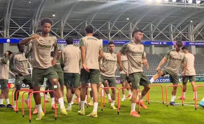 El Villarreal se pone apunto en Chipre antes de medirse al Pafos