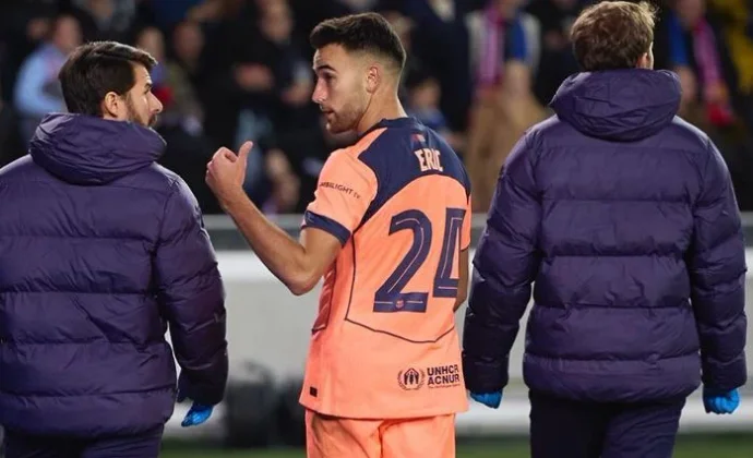 Las pruebas confirman la fractura nasal de Eric García