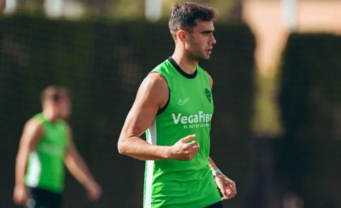 El Elche esconde el estado de Pedro Bigas en la última sesión