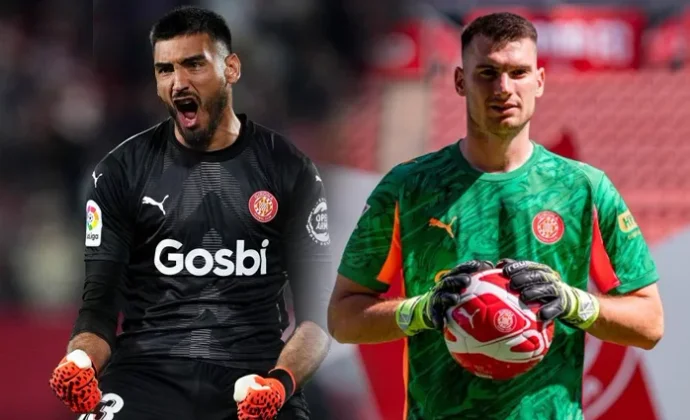 Mundo Deportivo no descarta un cambio bajo palos en el Girona