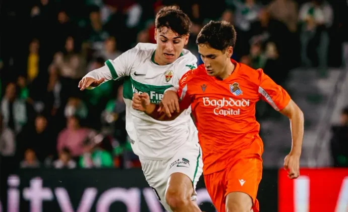 Jornada 12: Elche 1-1 Real Sociedad. Estadísticas y puntos fantasy