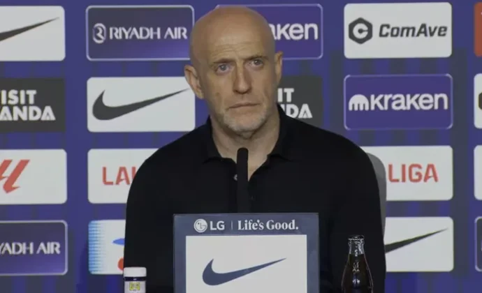 Calero expresa sus sensaciones y habla de Moreno, el sistema, la posición de Elgezabal y el arbitraje