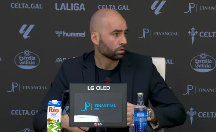 Giráldez analiza la derrota, habla de las sustituciones, la ley del ex y ve injusto el cambio de Casadó