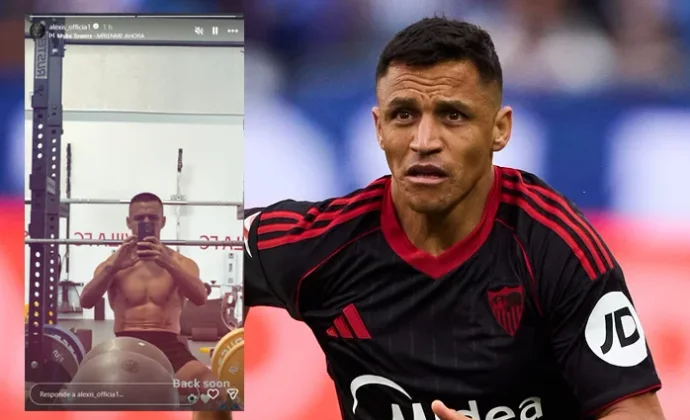 Alexis Sánchez se prepara para volver al trabajo de campo esta semana