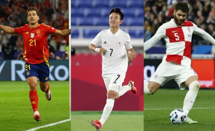 Seis jugadores de la Real Sociedad listos para defender a sus selecciones en la ventana internacional