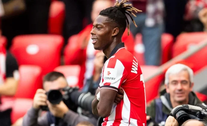 Marca pone en duda la participación de Nico Williams contra el Barcelona