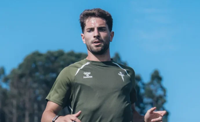 Javi Rueda entra en la recta final y apunta al alta médica la semana que viene