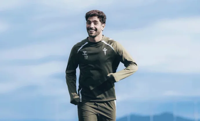 Javi Rueda completa toda la sesión y recibe el alta médicda