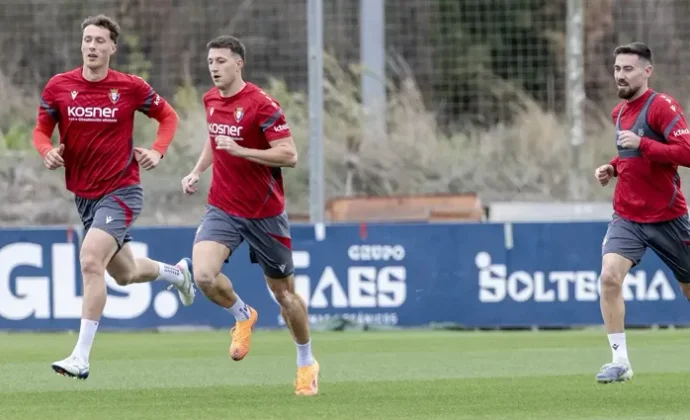Osasuna despide la semana con nueve bajas por diferentes motivos