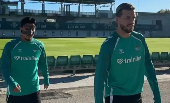 Cucho Hernández vuelve al grupo con máscara y Lo Celso está de regreso