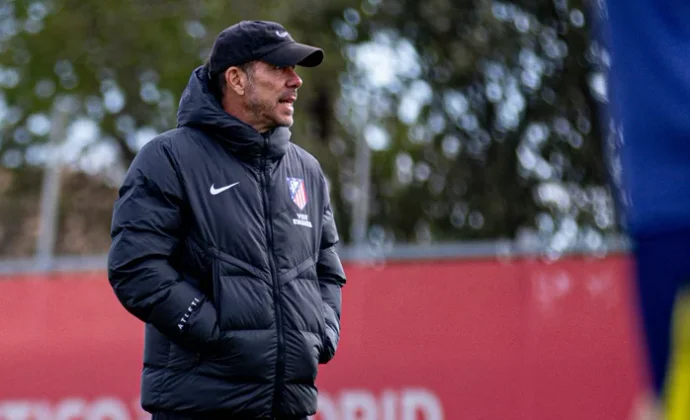 Simeone sigue haciendo pruebas con su once a la espera de recuperar efectivos