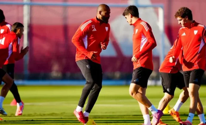 Marcao y Vlachodimos, novedades en el entrenamiento de esta mañana