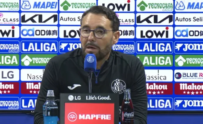 Bordalás habla de Neyou, Uche y del partido contra el Atlético de Madrid