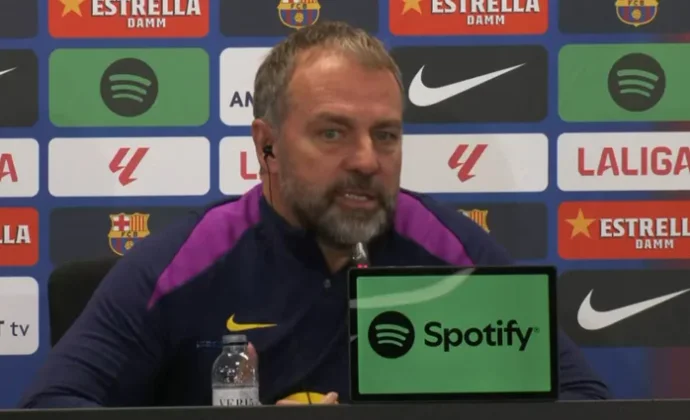 Flick confirma a Joan García de titular y habla de Raphinha, Rashford, Yamal, Pedri, De Jong, Messi y el Camp Nou