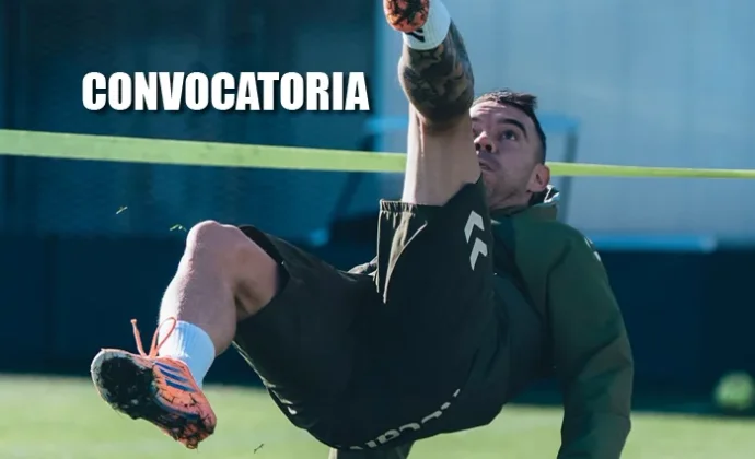 Lista de Giráldez sin Manu Fernández, Cervi ni los tres lesionados