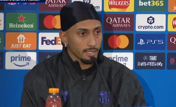Raphinha explica cómo se encuentra, su lesión, recuperación, recaídas y posición en el campo