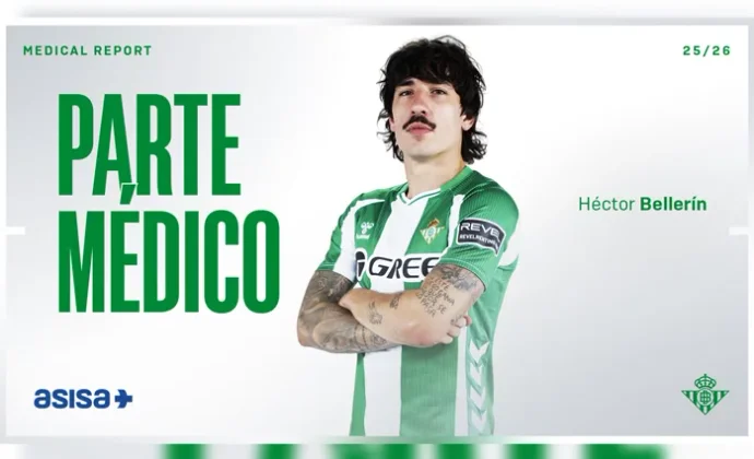 Parte médico oficial de Héctor Bellerín