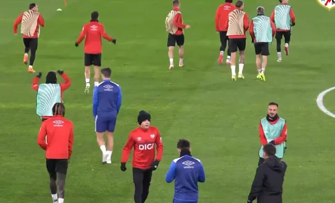 Sesión en Bratislava sin Trejo, Nteka, Mendy, Mumin ni Pedro Díaz