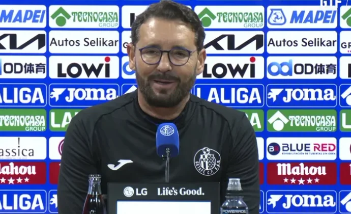 Bordalás habla de Neyou, Álvaro Rodríguez, las bajas, el mercado, el Elche y la superioridad de la Premier