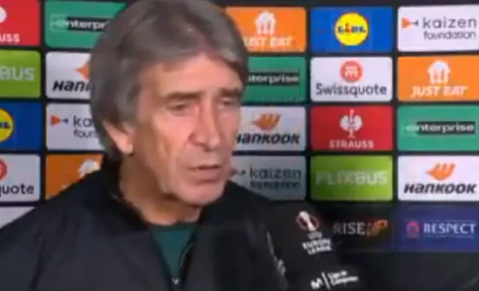 Pellegrini descarta a Isco y Amrabat para el derbi en declaraciones a Movistar