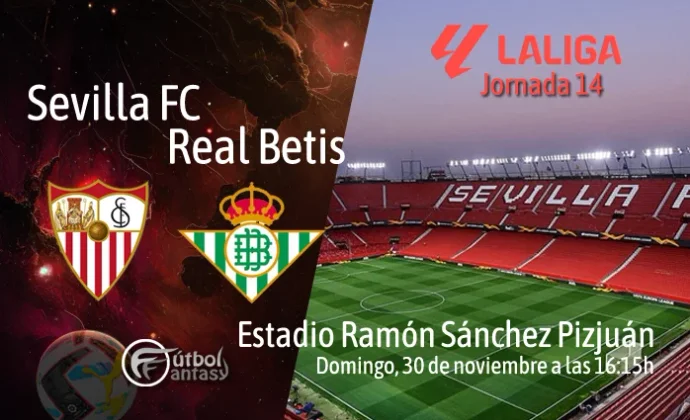 Alineaciones probables y previa fantasy del Sevilla - Betis