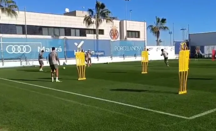 Sin secuelas tras Dortmund. El Villarreal entrena sin los tres lesionados