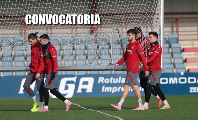 Budimir entra nuevamente en la convocatoria sin apenas haber entrenado