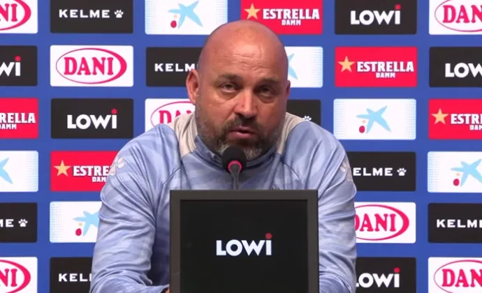Manolo habla de Terrats, Roberto, Lozano, Javi Hernández, Koleosho, las alineaciones y el Celta