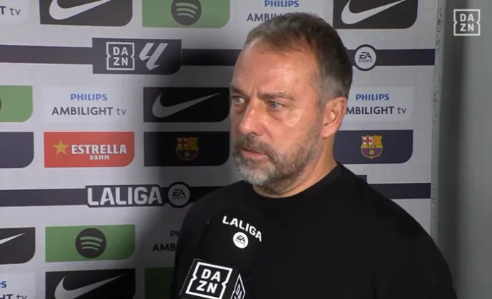 Flick explica la ausencia de De Jong y habla de Pedri