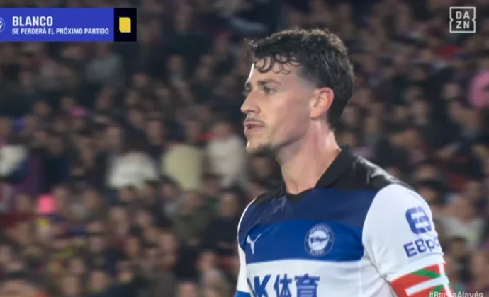 Antonio Blanco será baja por sanción ante la Real Sociedad
