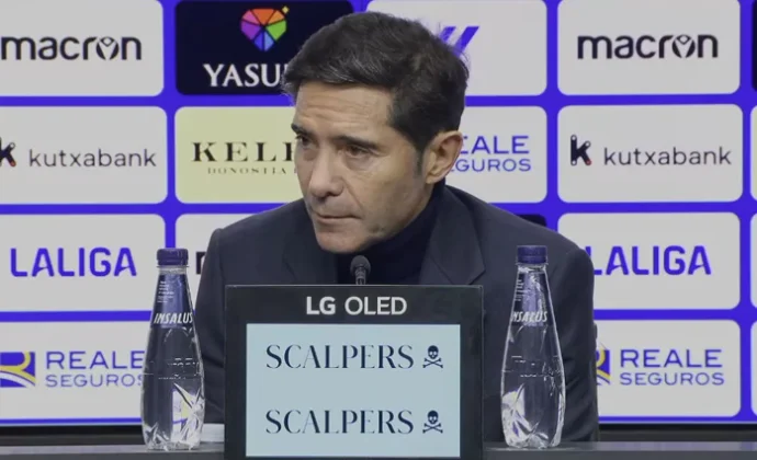 Marcelino analiza el triunfo y habla de los errores puntuales y del crecimiento de Moleiro